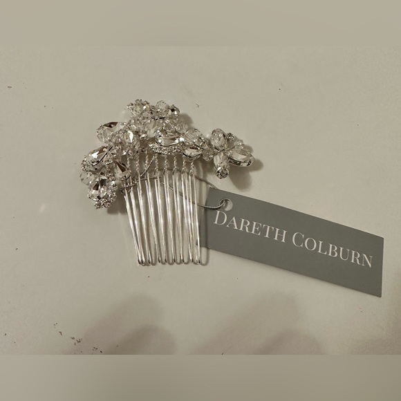 Dareth Colburn Crystal Bridal Comb NWT - Picture 2 of 3